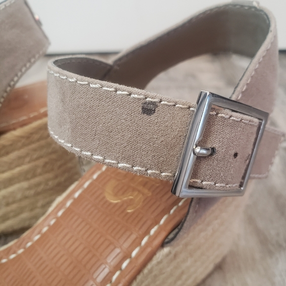 Circus by Sam Edelman Delilah Tan Wedge Espadrille Heel Size 8 - Picture 6 of 13